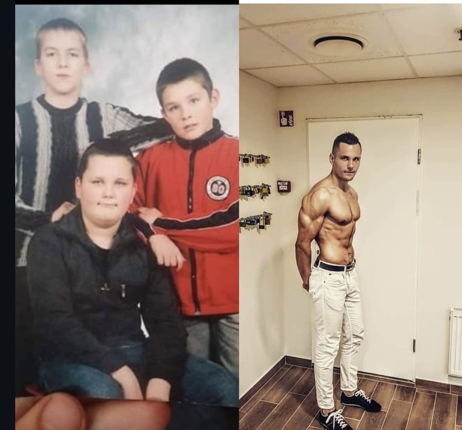 Povilo transformacija — nuo 97 kg vaiko iki trenerio